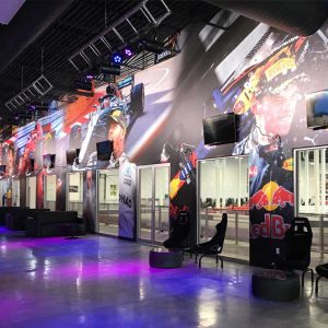 K1 Speed Montréal Lobby