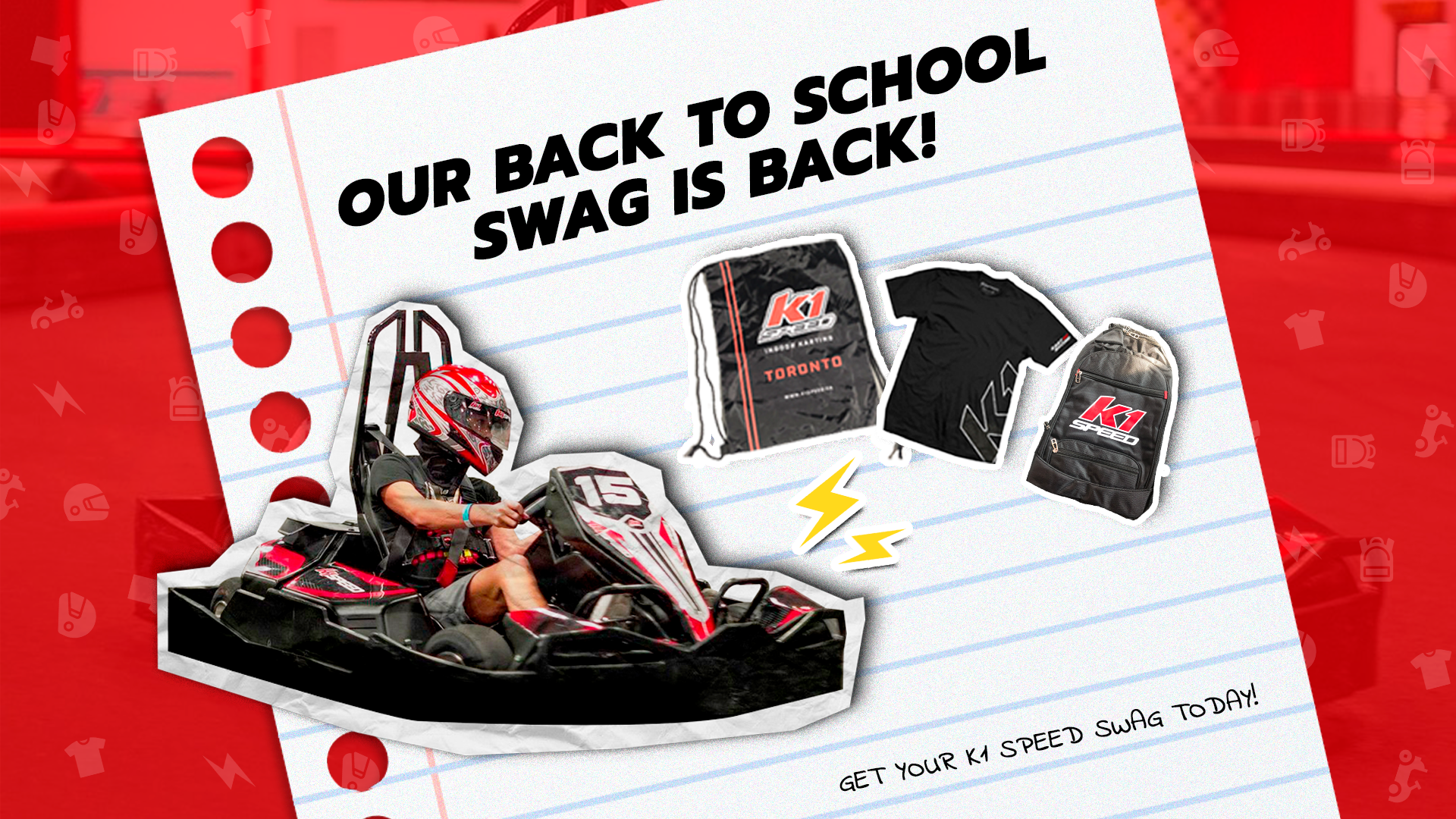 BTSBlogHeroEN K1 Speed Back To School Gear Merch Swag