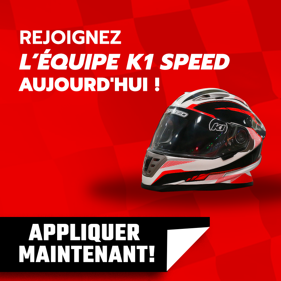 Now hiring Montreal K1 Speed