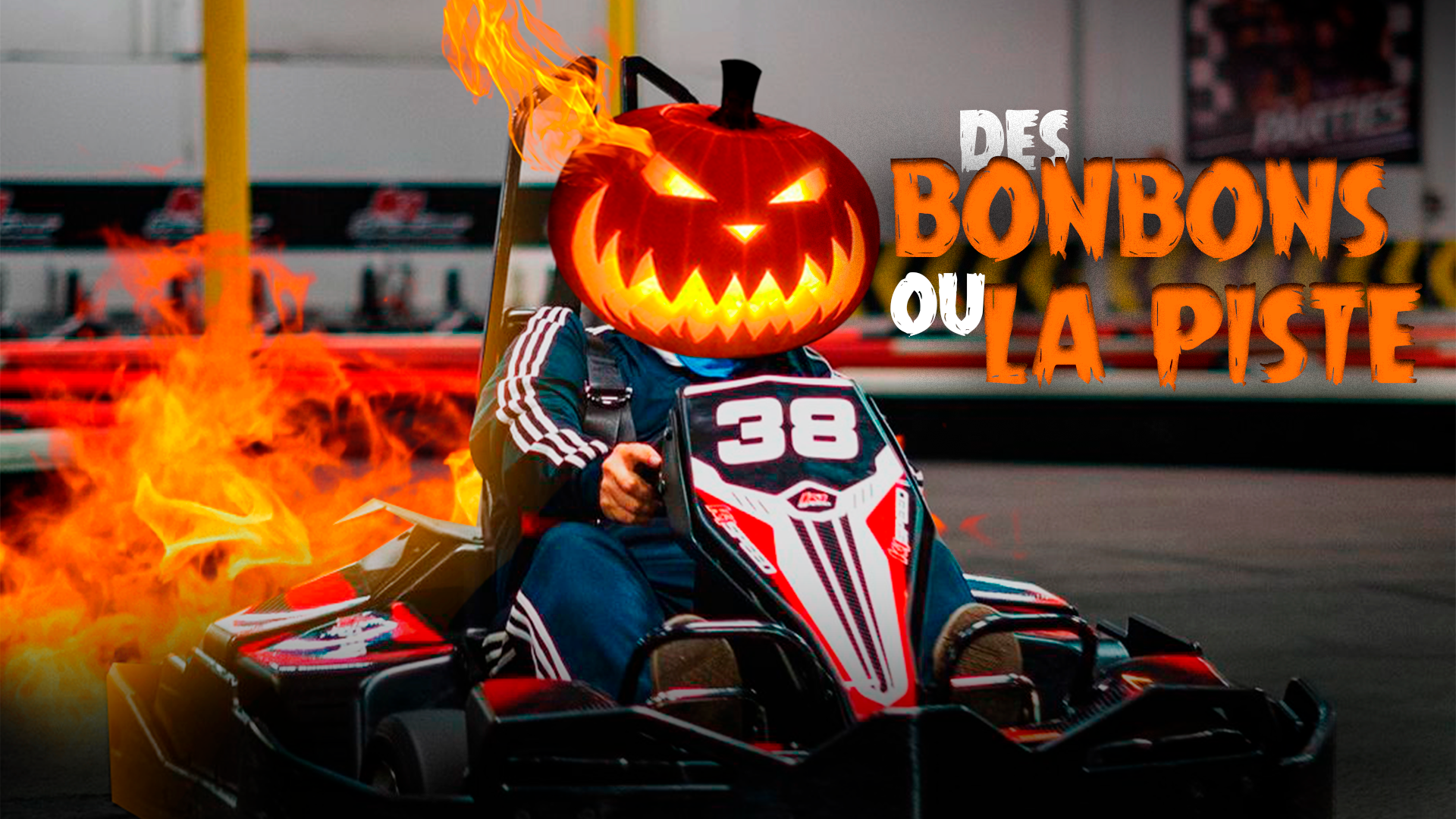 halloween k1 speed go kart